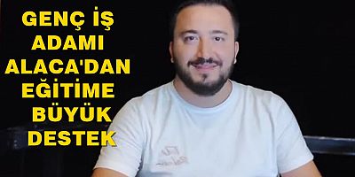 Alaca'dan Eğitime ve Spora Önemli Yatırım